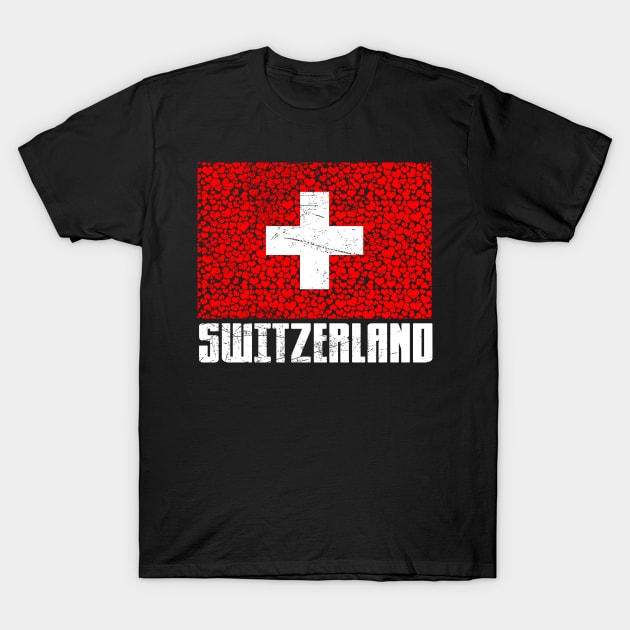 I Love Switzerland T-Shirt by Mila46